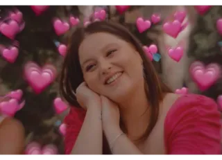 🥰 9d57ae04 harten, liefde, vrouw, glimlachend telegram sticker