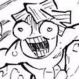 😱 b99766bc grappig, cartoon, schets, tekening, uitdrukking telegram sticker