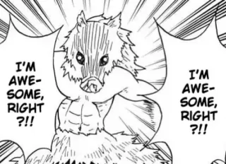 Kimetsu shenanigans whatsapp stickers