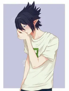 🧬 e593f17c Tamaki Amajiki My Hero Academia 애니메이션, 아마지키 타마키, 나의 히어로 아카데미아, 팬아트, 수줍음 telegram sticker