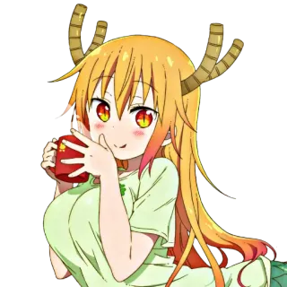 @wallpaper_kid Miss Kobayashi's Dragon Maid @Anime_Sticker_noob whatsapp stickers