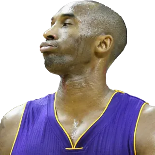 😰 f1644934 Kobe Bryant giocatore basket, NBA, sport, Kobe, atleta telegram sticker