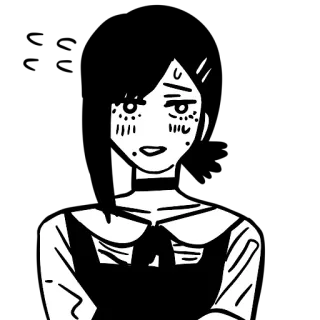 😅 55a00b00 Anime, Manga, Kartun, Potret, Wanita whatsapp sticker