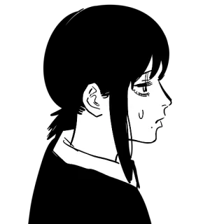 😟 acc7a6c6 Yoru Chainsaw Man Anime, Manga, Yoru, Chainsaw Man, Iblis Perang whatsapp sticker