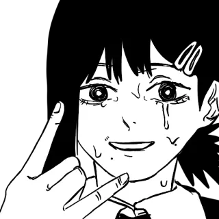 🤘 e06416b6 Anime, Jari tengah, Gestur ofensif, Kartun, Gambar whatsapp sticker