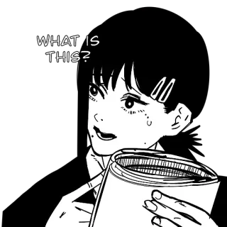 😅 f46f1dc8 WHAT IS THIS? Anime, Manga, Pertanyaan, Berpikir whatsapp sticker