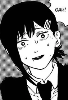 🌟 05151f09 GAH! Anime, Manga, Gezichtsuitdrukking, Zweet, Gezicht, Meisje telegram sticker