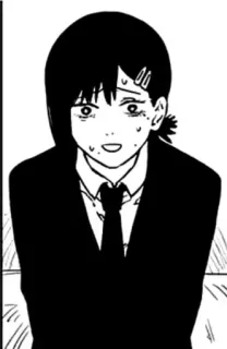 🌫 1e8d208e Kobeni Higashiyama Chainsaw Man Anime, Manga, Chainsaw Man, Kobeni Higashiyama, nerveus, zweten telegram sticker