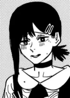 🌟 da89cf41 Kobeni Higashiyama Chainsaw Man Anime, Manga, Kobeni Higashiyama, Chainsaw Man, schattig, meisje telegram sticker