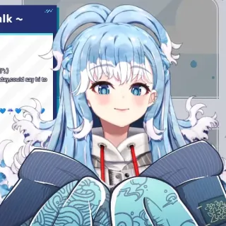 💧 a7be19f4 Kobo Kanaeru vtuber, anime, kobo, kanaeru, idol telegram sticker