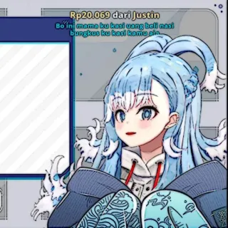 🌊 592c84d2 Rp20.069 dari Justin
Bo Ini mama ku kasi uang beli nasi
bungkus ku kasi kamu ala telegram sticker