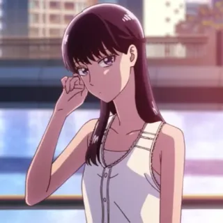 😕 db545463 Anime, Menina, Mulher, Personagem telegram sticker