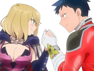 🤝 3d686392 Anime, Couple, Amour, Fantaisie whatsapp sticker