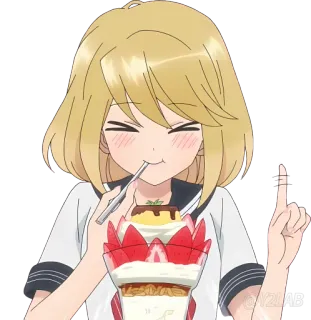 Koi wa Sekai Seifuku no Ato de @Y2LAB telegram stickers