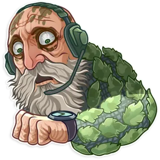 Hideo Kojima telegram stickers