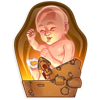 Hideo Kojima telegram stickers