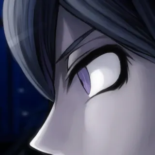 👁 341aad1b 动漫, 漫画, 肖像, 眼睛, 角色, 脸 telegram sticker