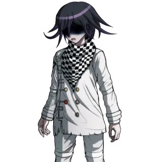 😶 39ef59fe Kokichi Oma Danganronpa V3: Killing Harmony 王马小吉, 弹丸论破, 动漫, 游戏角色, 恐怖 telegram sticker