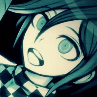 😁 7d48913d Kokichi Oma Danganronpa V3: Killing Harmony 动漫, 弹丸论破, 王马小吉, 反派, 粉丝创作 telegram sticker