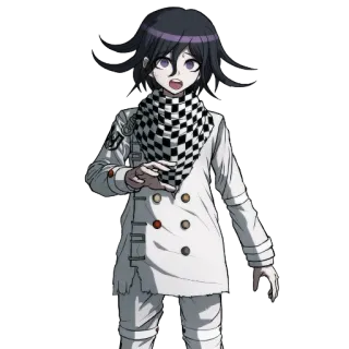 😳 b93cb815 Kokichi Oma Danganronpa 动漫, 弹丸论破, 王马小吉, 角色, 电子游戏 telegram sticker