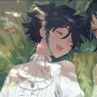 🌟 0b01e663 Venti Genshin Impact Anime, Genshin Impact, Venti, Trò chơi điện tử, Nhân vật telegram sticker