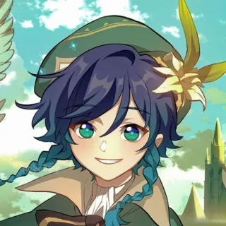 🌟 57d5fd26 Venti Genshin Impact Venti, Genshin Impact, Anime, Trò chơi điện tử, Nhân vật, Gió, Nhà thơ telegram sticker