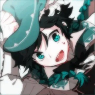 🌟 5ae4fa33 Venti Genshin Impact venti, genshin impact, nhân vật anime, trò chơi điện tử, dễ thương telegram sticker
