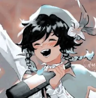 🌟 d0e54710 Venti Genshin Impact venti, genshin impact, anime, nhân vật, game telegram sticker