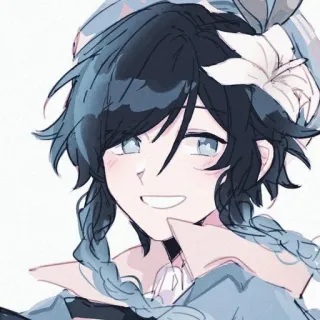 🌟 e47f6f94 Venti Genshin Impact Anime, Genshin Impact, Venti, Nhân vật trò chơi, Fanart, Dễ thương telegram sticker