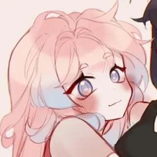 😊 adc84796 卡通, 动漫, 可爱, 女孩 telegram sticker