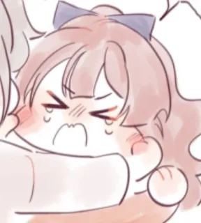 🧼 3ca36678 pleurer, triste, émotionnel, dessin animé, animé, contrarié telegram sticker