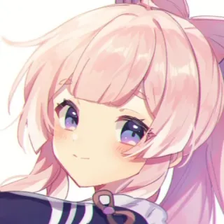 🧼 475f4364 Sangonomiya Kokomi Genshin Impact Anime, Kokomi, Sangonomiya, Genshin Impact, Waifu, Cheveux Roses telegram sticker