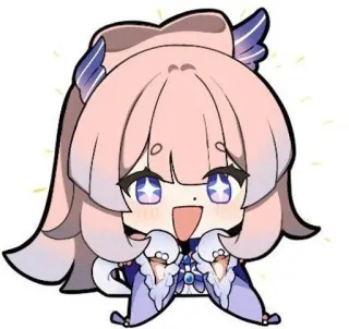 💗 52c00e12 Kokomi Genshin Impact Anime, Mignon, Chibi, Jeu vidéo, Genshin Impact, Kokomi telegram sticker