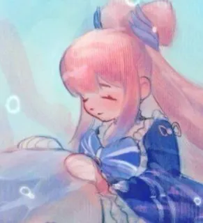 🧼 e6f42763 Kokomi Genshin Impact Animé, Dessin animé, Kokomi, Genshin Impact, Jeu vidéo, Personnage, Cheveux roses, Kawaii telegram sticker