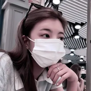 🦩 3a483a84 女人, 口罩, 眼睛, 太阳镜, 女孩, 肖像, 人物 whatsapp sticker