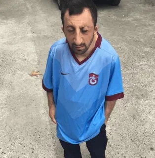 😐 2f72b1bb mann, blau, trikot, sport, draussen whatsapp sticker