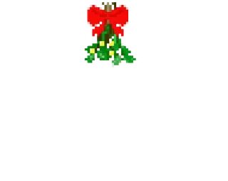 🎀 13e786de muérdago, Navidad, fiesta, temporada, decoración telegram sticker