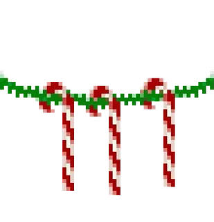 🎄 b0d8d0c3 bastón de caramelo, navidad, fiesta, decoración, dulce, rojo y blanco telegram sticker