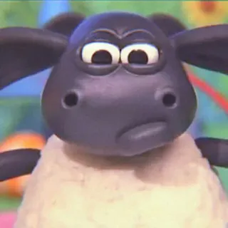 🍄 07162124 Shaun the Sheep Baranek Shaun, animowany, owca, kreskówka telegram sticker