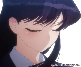 😌 8341bad5 @AnimuGardenIndex anime, cartoon, animation, meme whatsapp sticker