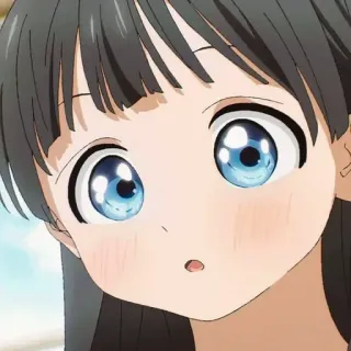 🍥 0c13d718 Anime, Dziewczyna, Słodkie, Postać, Manga telegram sticker