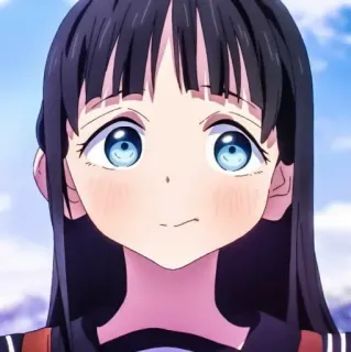 🍥 308234ad Anime, Dziewczyna, Słodkie, Postać, Manga telegram sticker