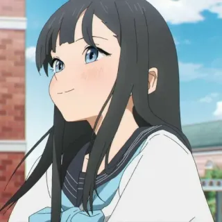 🍥 6bd54e73 Anime, Uczennica, Słodkie, Postać telegram sticker