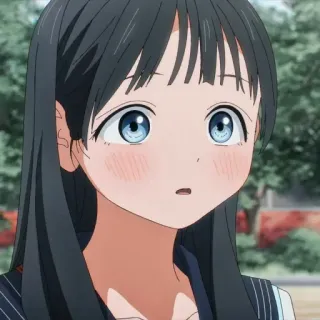 🍥 ab649abe Anime, Dziewczyna, Słodkie, Mundur szkolny telegram sticker