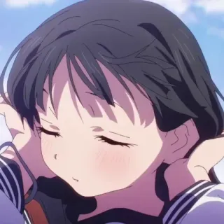 🍥 f36335b7 Anime, Dziewczyna, Słodkie, Mundur szkolny, Portret telegram sticker