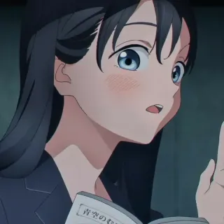 🍥 f3d9284b Anime, Dziewczyna, Uczennica, Manga, Kobieta, Studentka telegram sticker