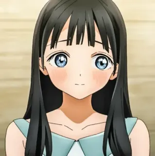 🍥 f7c17c6d Anime, Dziewczyna, Portret, Ilustracja, Postać telegram sticker