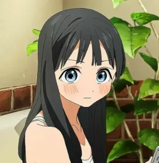 🍥 fc12da6b Anime, Kreskówka, Dziewczyna, Postać, Manga telegram sticker