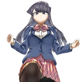 @wallpaper_kid @Anime_Sticker_noob komi special whatsapp stickers