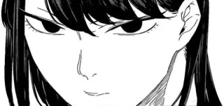 😠 0b7244db Manga, Anime, Cheveux noirs, Femme, Sérieux telegram sticker